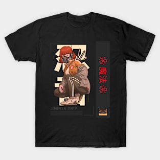 Stylish Ninja Girl T-Shirt